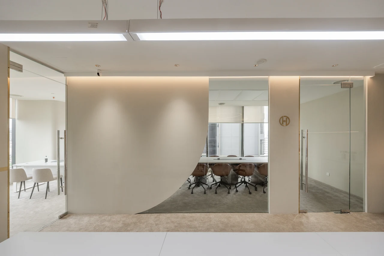 Homeland Creation: Curved partitions